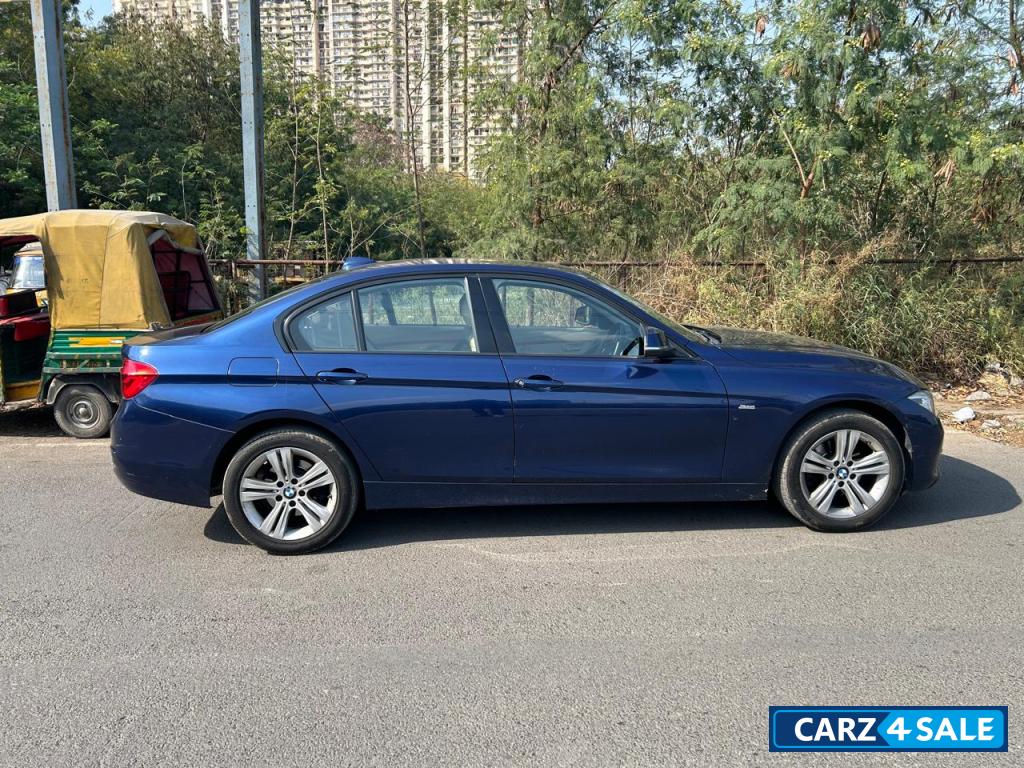 Ocean Blue BMW 3-Series sports edition