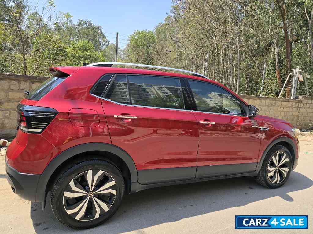 Wild Cherry Red Volkswagen Taigun GT Plus 1.5 DSG