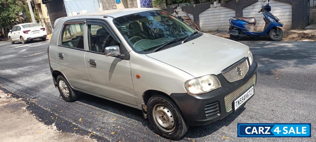 Silver Maruti Suzuki Alto LX