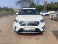 P White Hyundai Creta CRETA Petrol 1.6 AT SX+