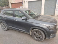 Grey Kia Seltos HTX Plus AT 1.5