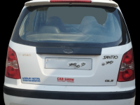 White Hyundai Santro Xing
