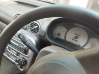 White Hyundai Santro Xing