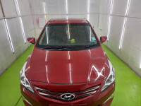 Red Hyundai Verna 1.6 SX VTVT O