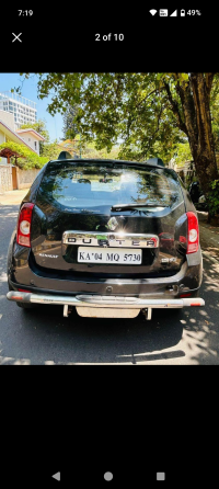 Black Renault Duster 2015 diesel adventure edition