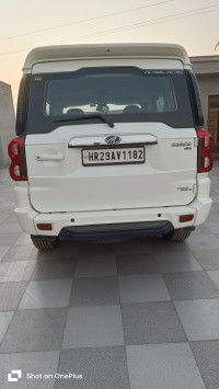 Pearl White Mahindra Scorpio S11 2WD BS 6