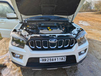 Pearl White Mahindra Scorpio S11 2WD BS 6