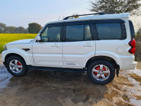 Pearl White Mahindra Scorpio S11 2WD BS 6