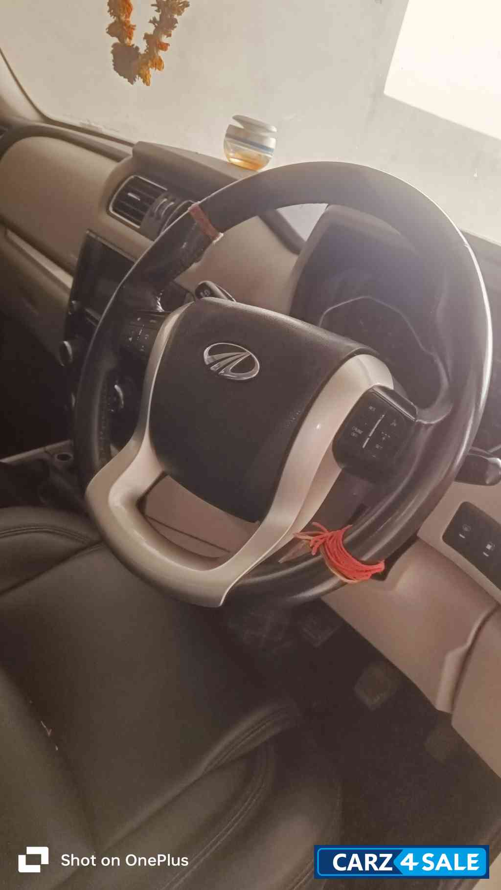 Pearl White Mahindra Scorpio S11 2WD BS 6