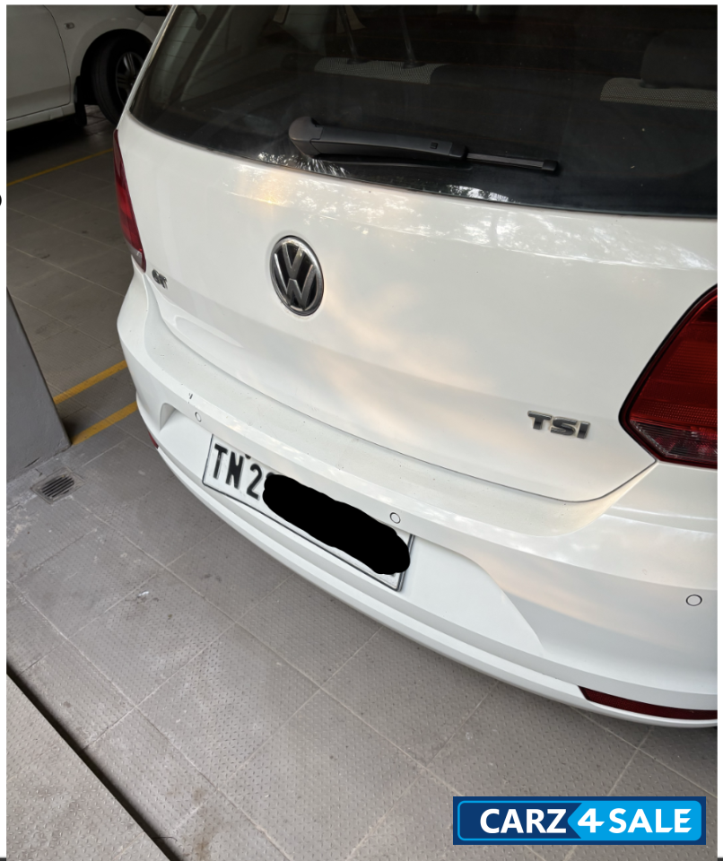 White Volkswagen Polo 1.2 GT TSI