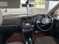 White Volkswagen Polo 1.2 GT TSI