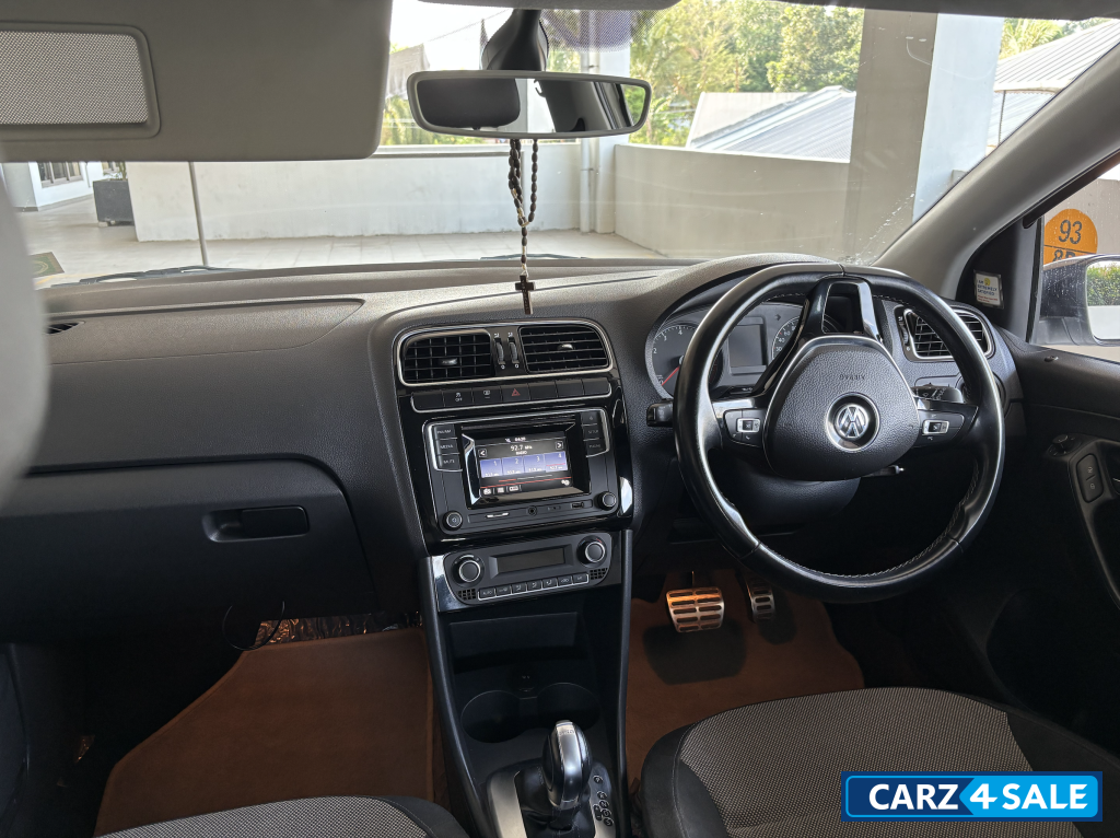 White Volkswagen Polo 1.2 GT TSI