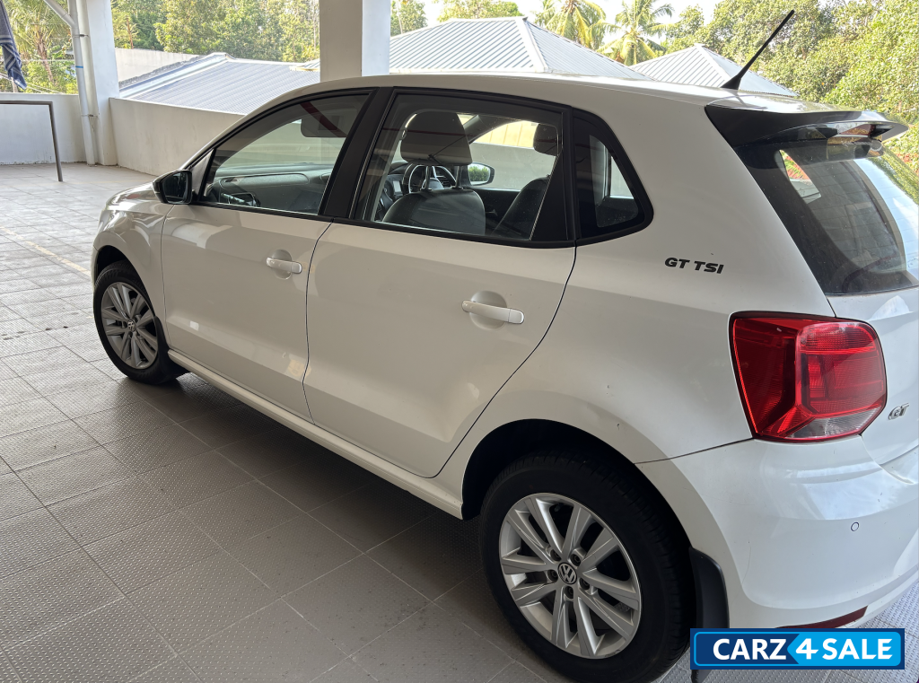 White Volkswagen Polo 1.2 GT TSI