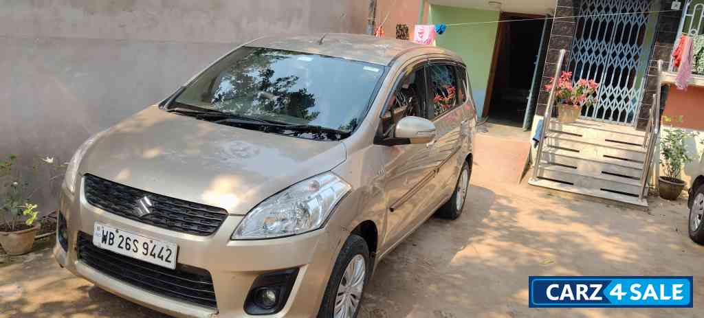 Gold Maruti Suzuki Ertiga Vxi