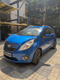 Morocan Blue Chevrolet Beat Petrol LT