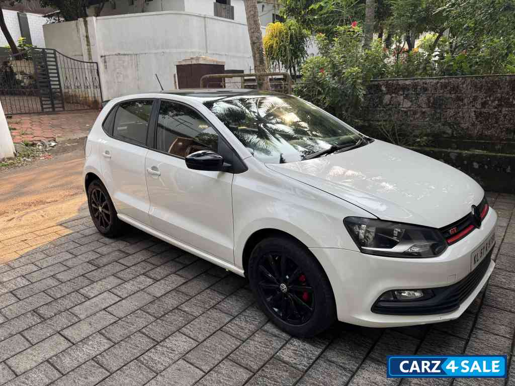 Candy White And Black Volkswagen Polo 1.2 GT TSI