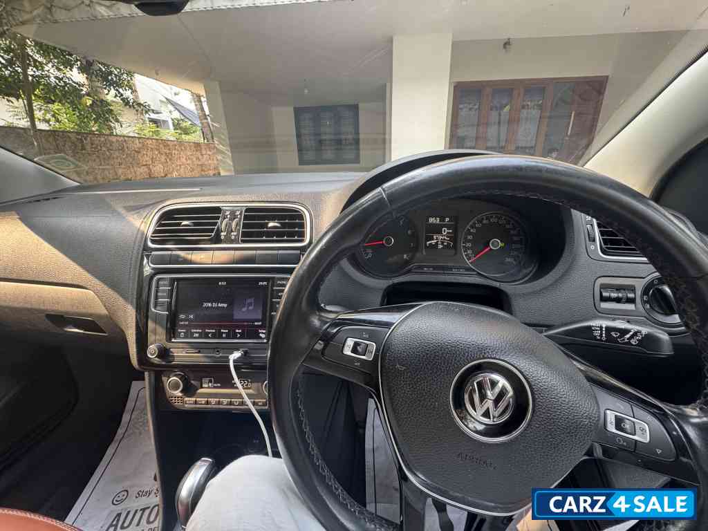 Candy White And Black Volkswagen Polo 1.2 GT TSI