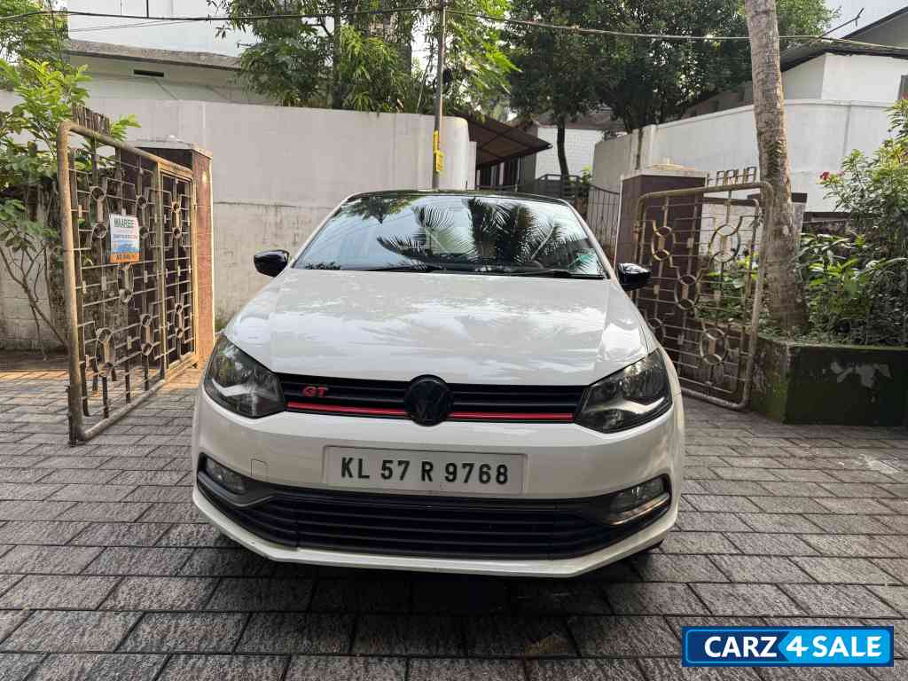 Candy White And Black Volkswagen Polo 1.2 GT TSI