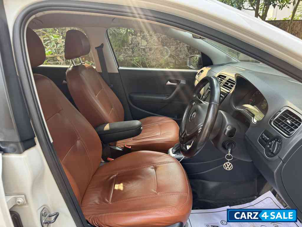 Candy White And Black Volkswagen Polo 1.2 GT TSI