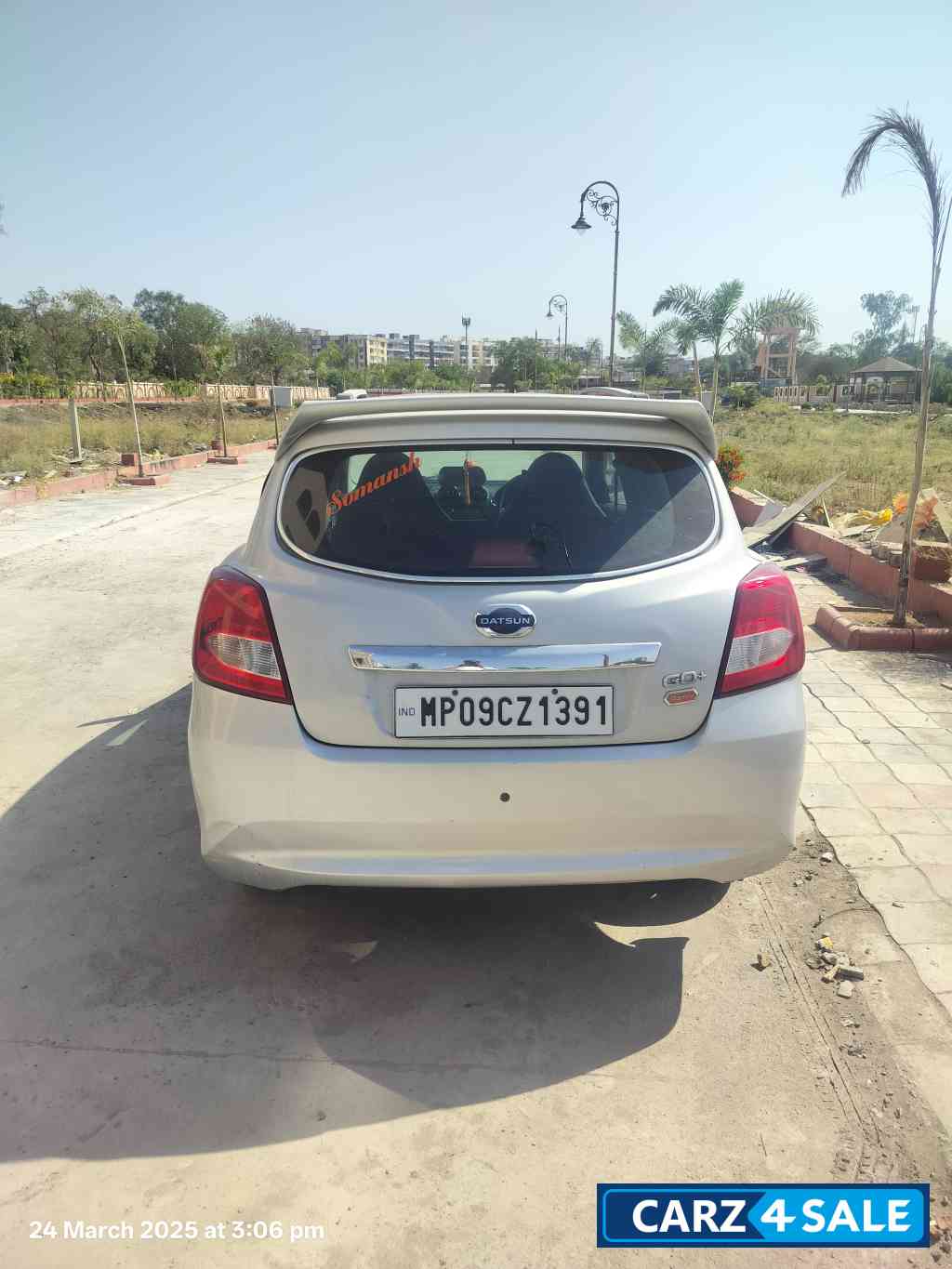 Gray Datsun Go Plus Remix