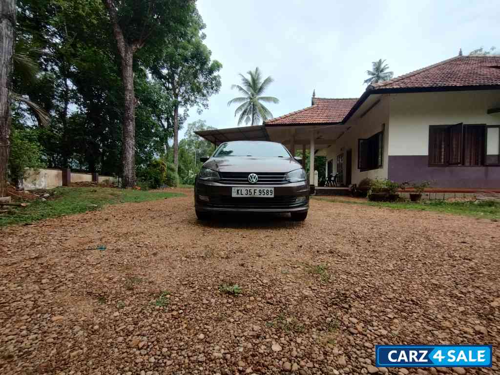 Toffee Brown Volkswagen Vento (Polo GT sedan variant) 1.2 TSI Petrol DSG 7 speed with Sports Mode