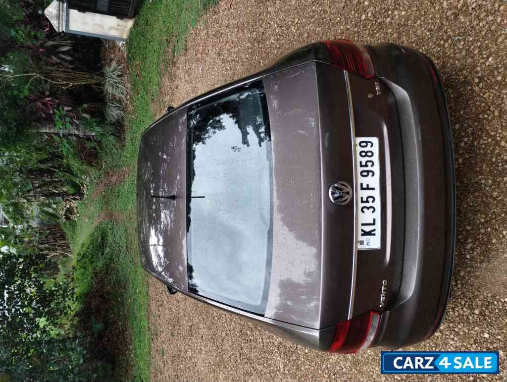 Toffee Brown Volkswagen Vento (Polo GT sedan variant) 1.2 TSI Petrol DSG 7 speed with Sports Mode