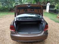 Toffee Brown Volkswagen Vento (Polo GT sedan variant) 1.2 TSI Petrol DSG 7 speed with Sports Mode