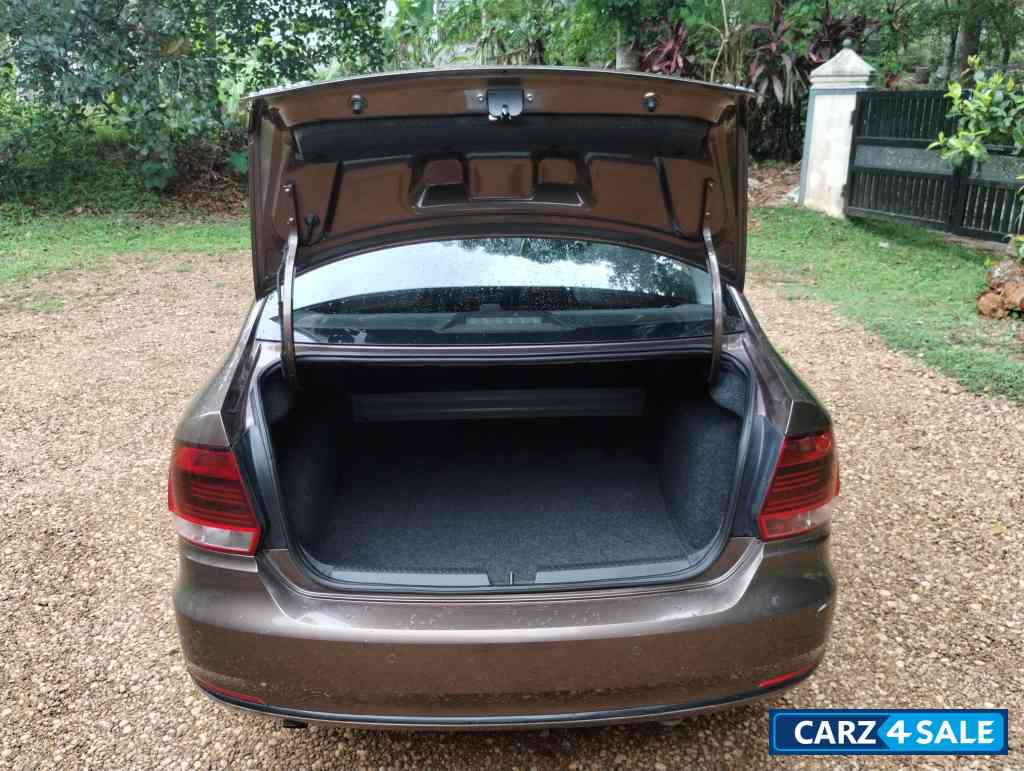 Toffee Brown Volkswagen Vento (Polo GT sedan variant) 1.2 TSI Petrol DSG 7 speed with Sports Mode