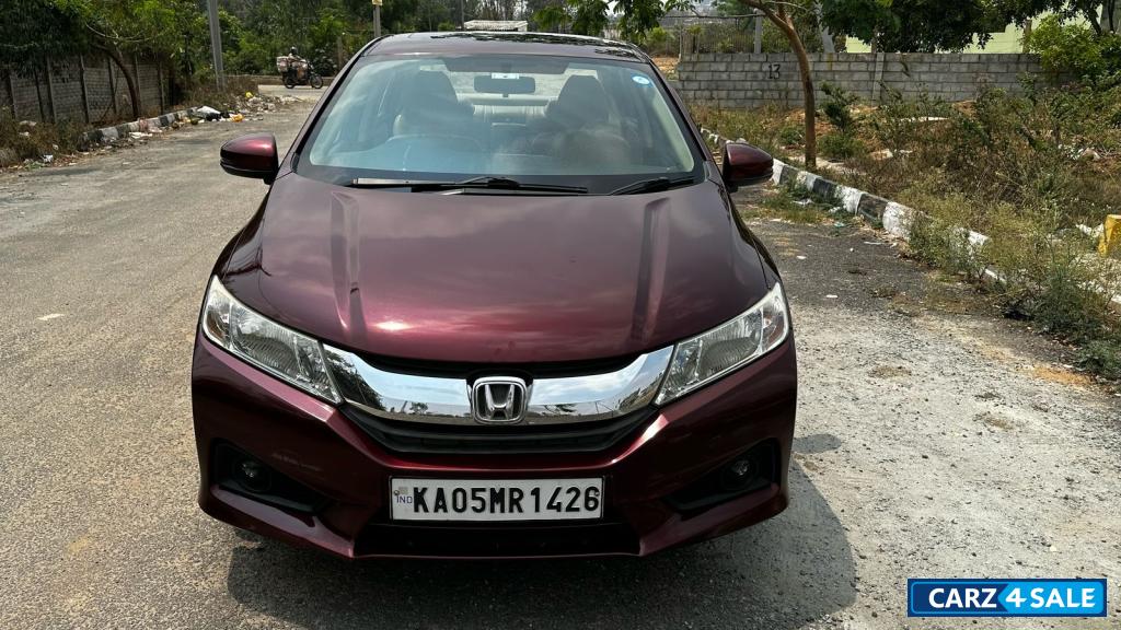 Carnelian Red Honda City VX CVT