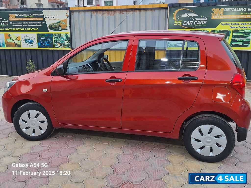 Blazing Red Maruti Suzuki Celerio Vxi