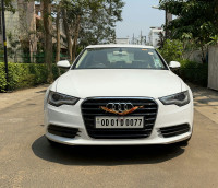 White Audi A6 Business model