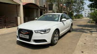 White Audi A6 Business model