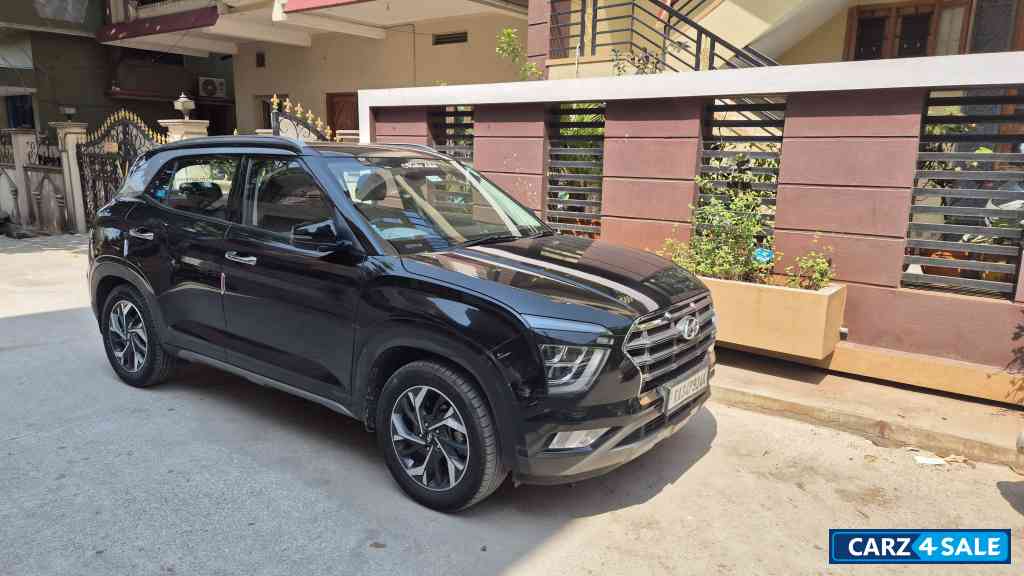 Black Hyundai Creta Sx(o)