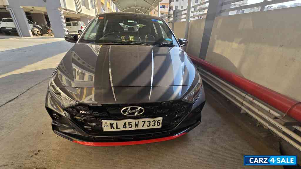 Grey Hyundai i20 Nline