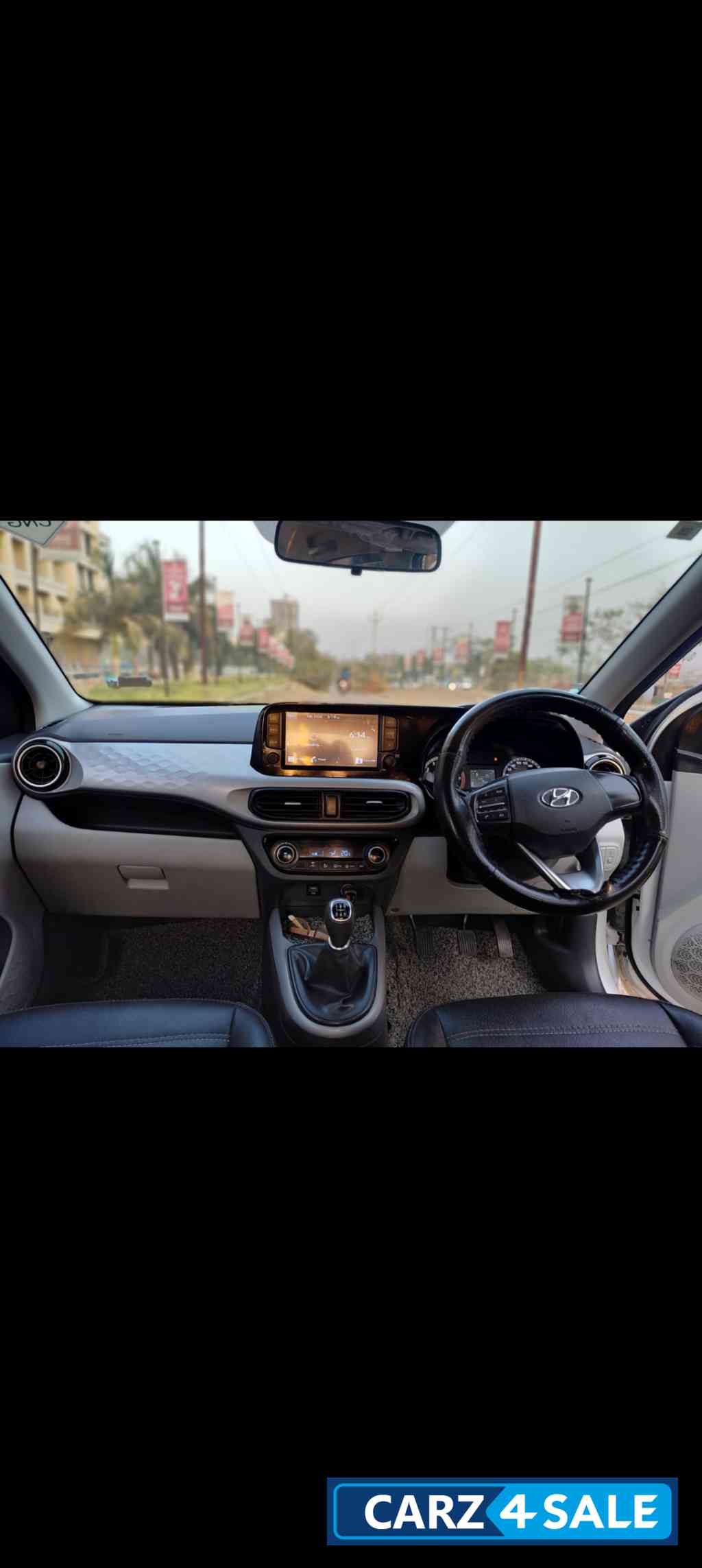 Polar White Hyundai i10 Nios Sports CNG