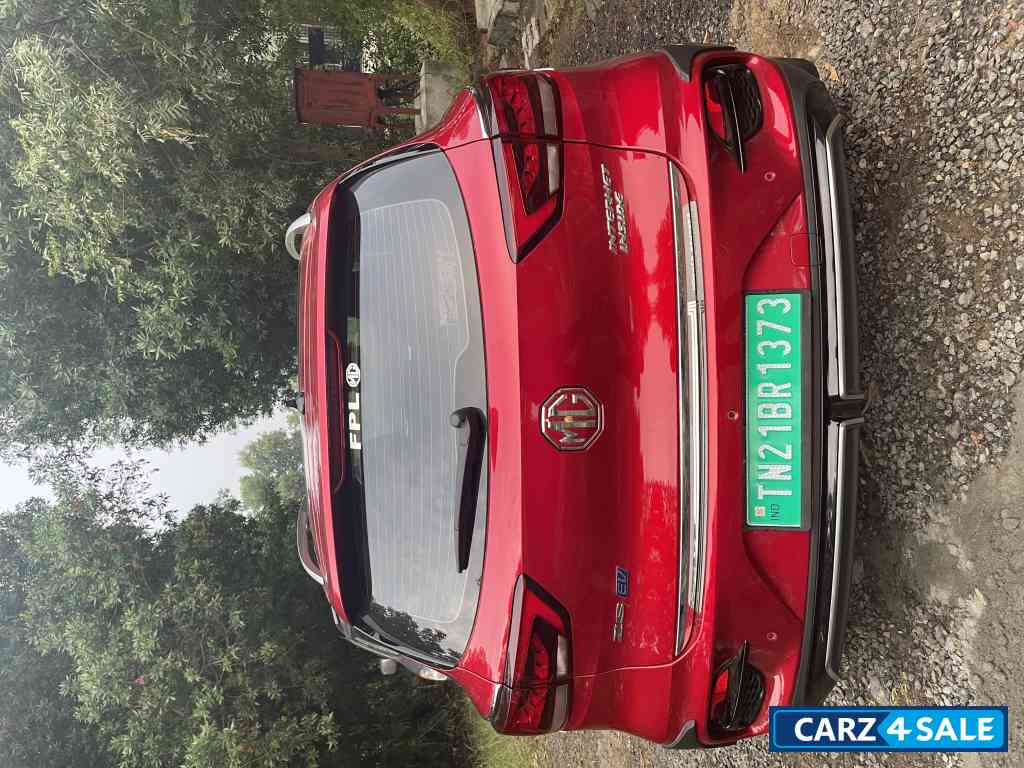 Glaze Red MG ZS EV Exclusive