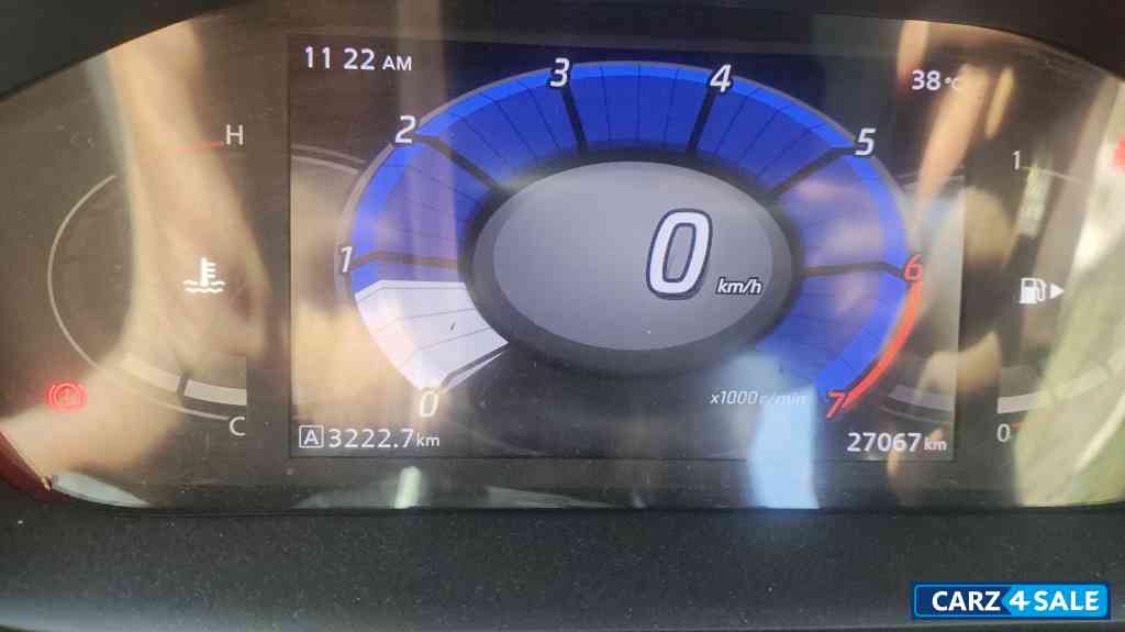 Red Nissan Magnite XV Premium