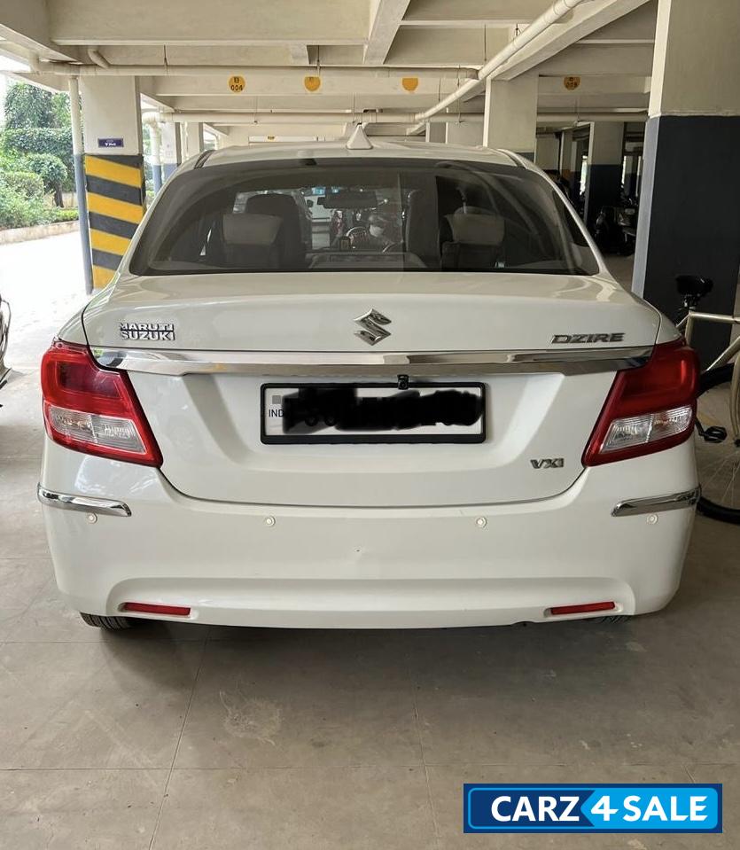 Pearl White Maruti Suzuki Dzire VXI Pearl White Maruti Suzuki Dzire VXI