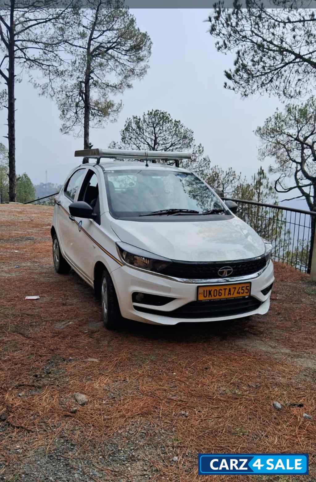 Opal White Tata Tiago Petrol & CNG