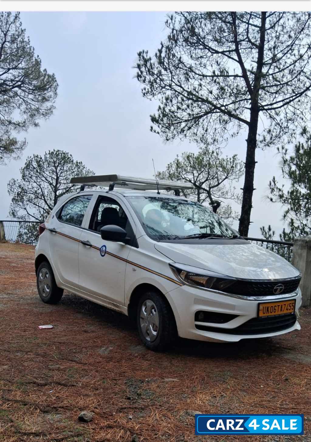 Opal White Tata Tiago Petrol & CNG
