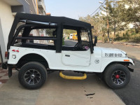 White Mahindra Jeep MM 540