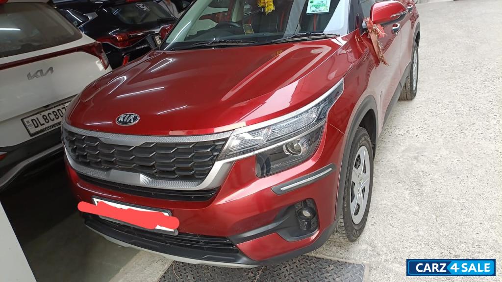 Intense Red Kia Seltos Htk