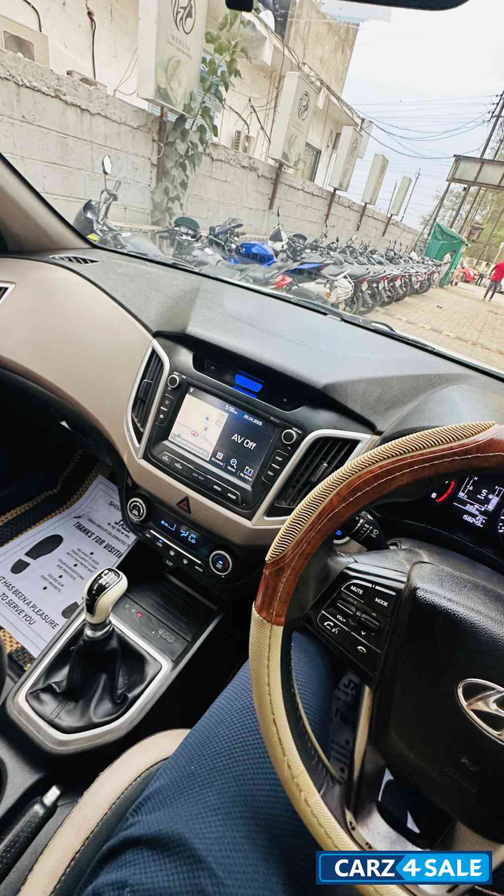 White Hyundai Creta Sx 1.6 Diesel