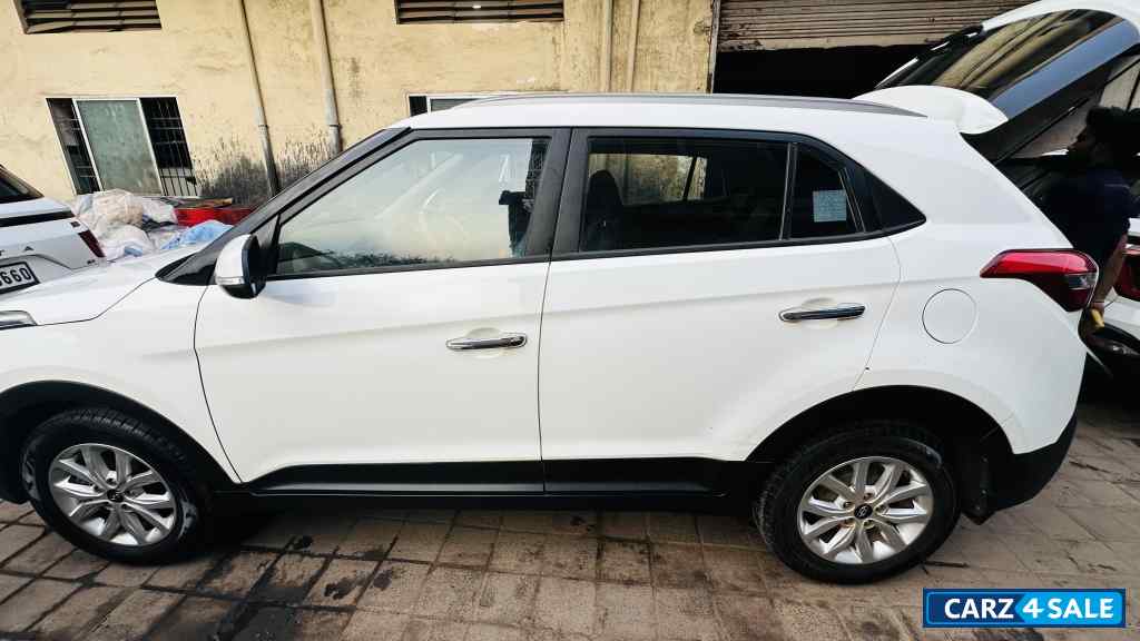 White Hyundai Creta Sx 1.6 Diesel