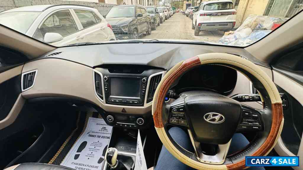 White Hyundai Creta Sx 1.6 Diesel