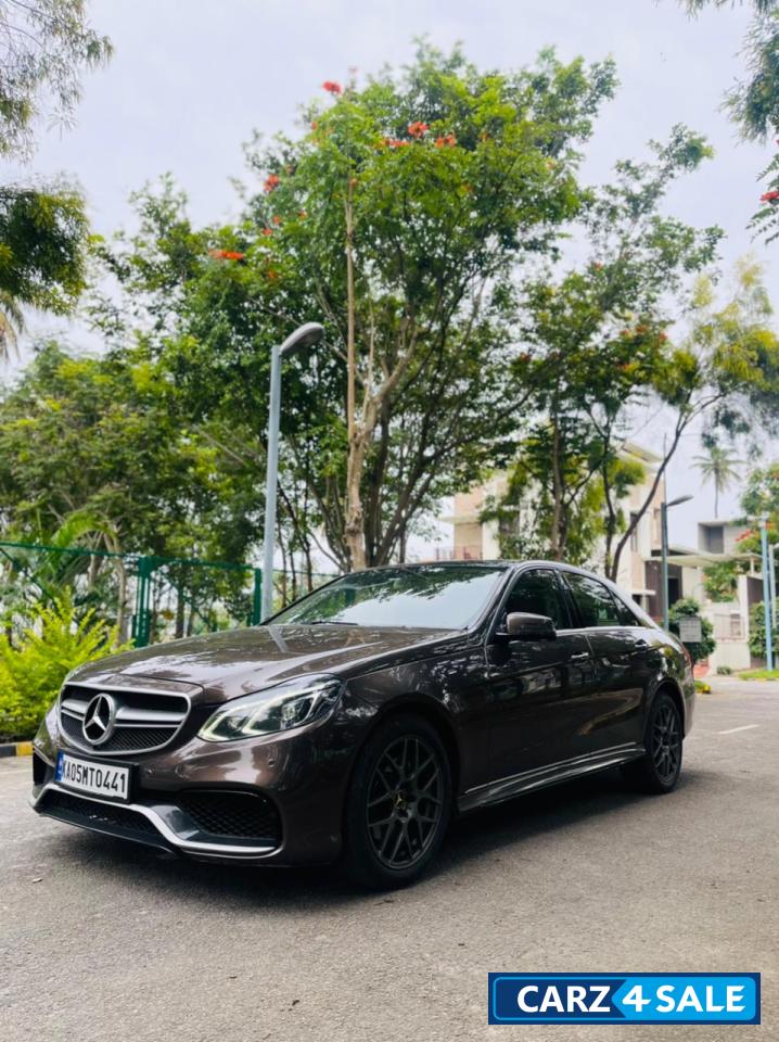 Brown Mercedes-Benz E-Class E250 Avantgarde