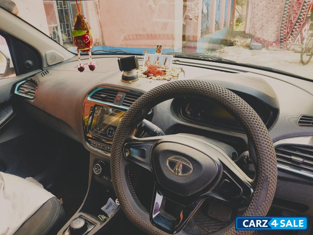 Priston White Tata Tigor Xpres-T EV XM