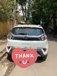 White Tata Nexon Xz plus