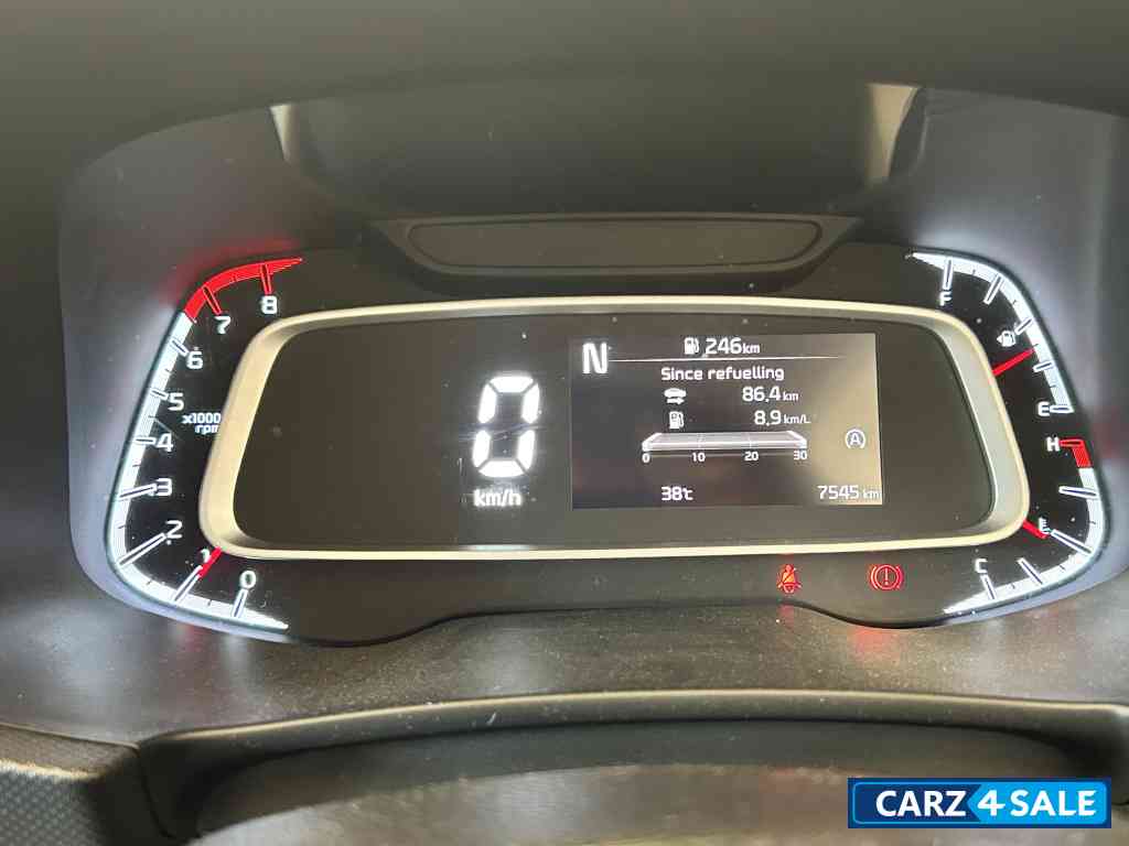 Silver Kia Sonet Htx 1 ltr turbo imt