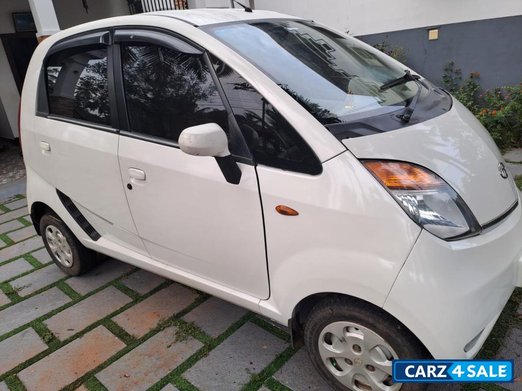 White Tata Nano Nano Twist XT